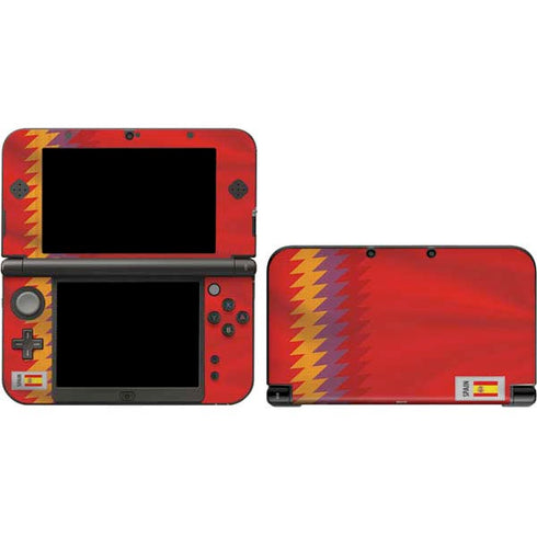 Spain Soccer Flag 3DS XL 2015 Skin